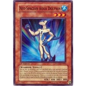Image of Yu Gi Oh! Neo Spacian Aqua Dolphin (POTD EN003) Power of the Duelist Unlimited Edition Super Rare