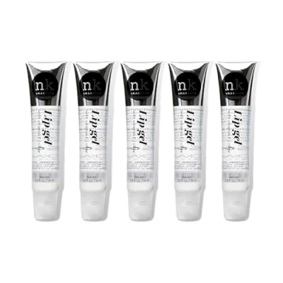 Image of NK Lip gloss gel 15ml Vitamin E, Shiny, Nourishes, (Clear, Pack Of 5)