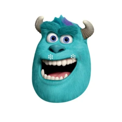 Image of Star Cutouts stsm151 Academy Sully Monster Mask for Adult
