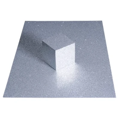 Image of Papertent A4 Ultra Glitter Card, Silver 10 Sheets