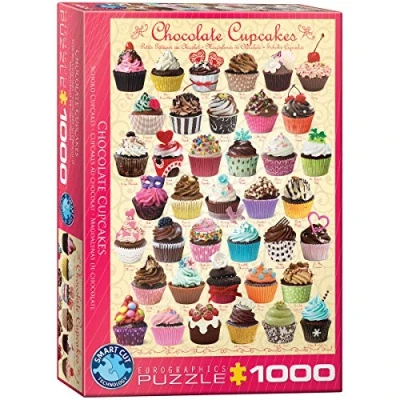 Image of Eurographics 6000 0587 Chocolate Cupcakes Puzzle, Various, 48 x 68 cm