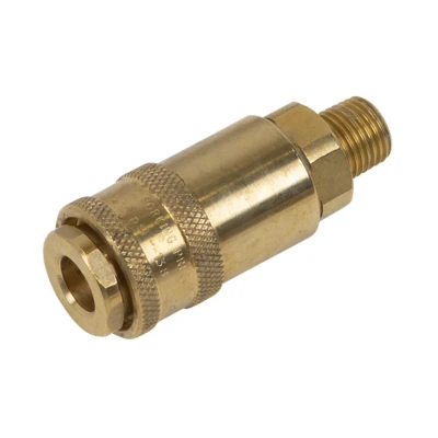 Image of Sealey Non Corrodible PCL Coupling Body Male 1/4&quot;BSPT