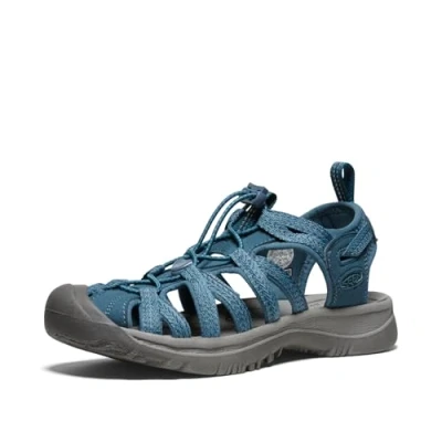 Image of KEEN Women&#039;s Whisper Sandal, Cayenne/Fired Brick, 5.5 UK