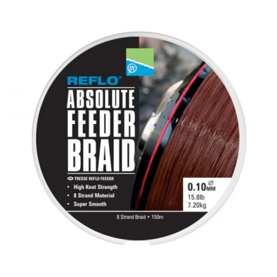 Image of Preston Absolute Feeder Braid 0,10mm (150m) Braided fishing line