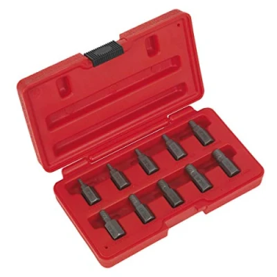 Image of Sealey Multi Spline Screw Extractor Set 10pc