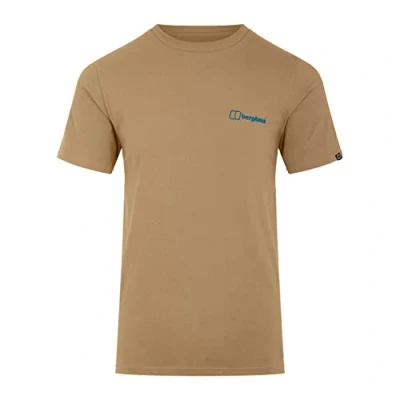 Image of Berghaus Men&#039;s Short Sleeve Graphic T Shirt, Snowdon Kelp, XS