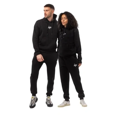 Image of Hype Black Tracksuit, L