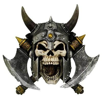Image of Nemesis Now Valhalla&#039;s Vengeance Wall Plaque 37cm Grey