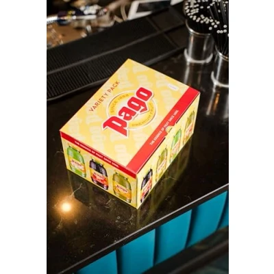 Image of Pago 100% Natural Fruits Vegan Friendly and Gluten Free, 200ml (Pack of 12)&#039; (Pago Mixed Variety Pack)