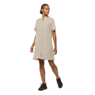 Image of Jack Wolfskin Women&#039;s Mojave Dress, White Pepper, L