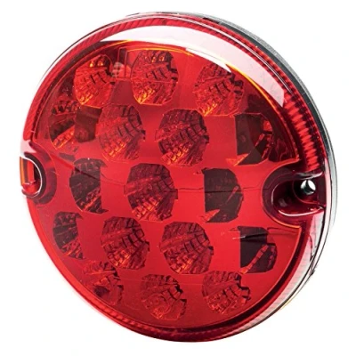 Image of E96636 Combination Rearlight HELLA 2SB 357 028 011 Left, Right red black VALUEFIT