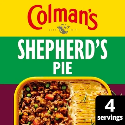 Image of Colman&#039;s Shepherd&#039;s pie Recipe mix perfect with creamy mashed potato quick to prepare 16x 50 g