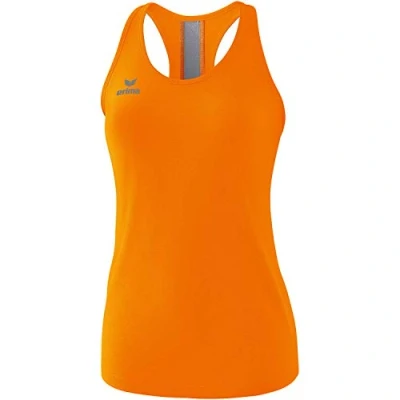 Image of Erima Squad Tank Top New Orange/Slate Grey/Monument Grey, Size 42
