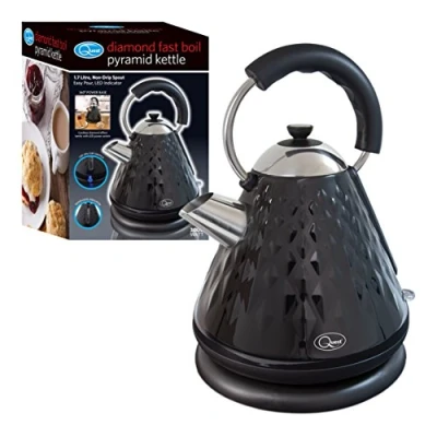Image of Quest 3kW Pyramid Diamond Kettle Black