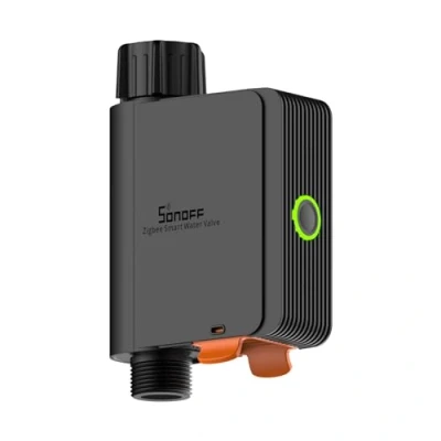 Image of SONOFF Zigbee 3.0 Irrigation Timer, Smart Water Timer for Irrigation, Sprinkler Automatic Watering System Hose Lawn &amp; Garden, APP Control, Compatible with Alexa, Google Home, SWV BSP