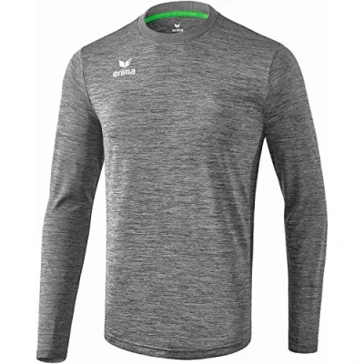 Image of Erima Men&#039;s Liga Long Sleeve Jersey Grey Marl, X Large