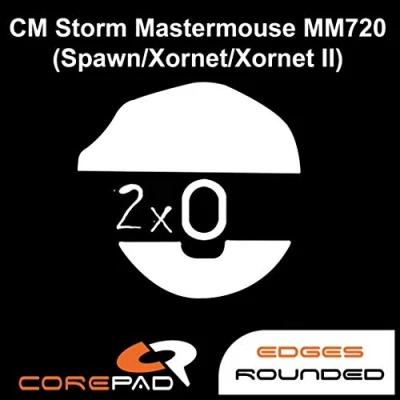 Image of Corepad Skatez PRO 194 Replacement Mouse Feet for Cooler Master MasterMouse MM720 (Spawn Refresh/Xornet Refresh)