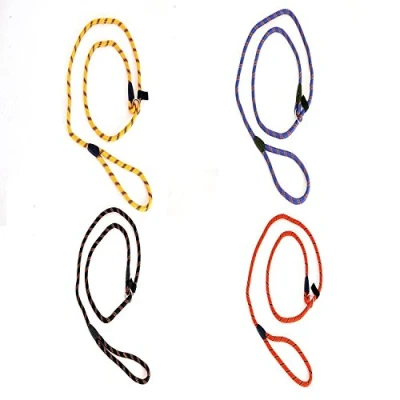 Image of 12mm x180 cm Strong Nylon Slip Lead Dog Pet Leash Rope Walking Training Collar [Red]