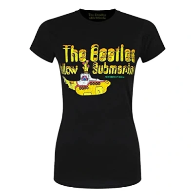 Image of Band Monkey The Beatles Ladies T Shirt Nothing is Real (Retail Pack)