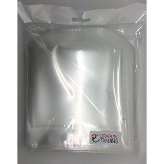 Image of Premium 100 Micron CD Sleeves with Flap DragonTrading® 150 Pack