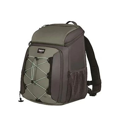 Image of Igloo Unisex&#039;s Softside Cooler, Dark Gray, 64 Ounces