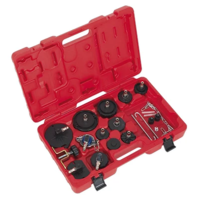 Image of Sealey Brake &amp; Clutch Bleeder Cap Set