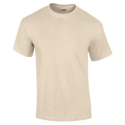 Image of Gildan Ultra Cotton Adult T Shirt, Sand, XXL