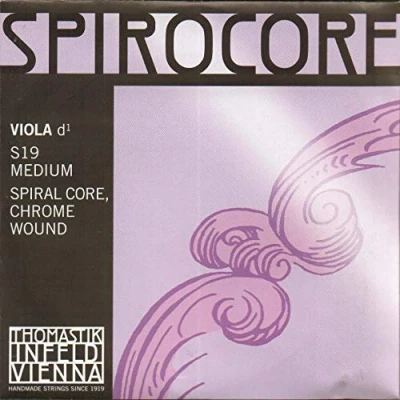 Image of Thomastik Einzelsaite für Viola 4/4 Spirocore D Saite Spiralkern Chromstahl umsponnen, mittel