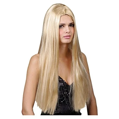 Image of Ladies Wig Classic Long Blonde for Fancy Dress