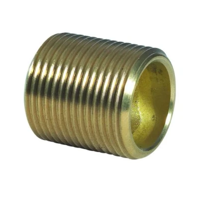 Image of Plumbright Brass Barrel Nipple 1/2&quot;