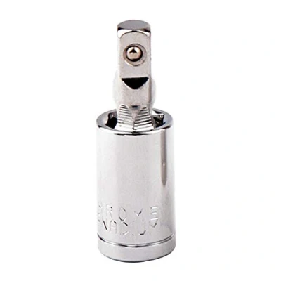 Image of 1/4&quot; Universal Joint Adapter Ratchet Socket Drive Flexible Extension Bar Sleeve Manual Tool