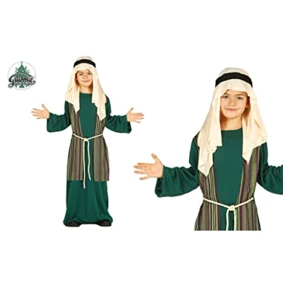 Image of FIESTAS GUIRCA Child Joseph Shepherd Christmas Nativity Fancy Dress Costume Age 5 6 Years