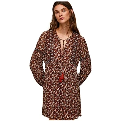 Image of Pepe Jeans Women&#039;s LIBER Long Sleeve, 262BRICK, M