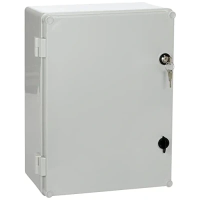 Image of Elektro PLAST UNI 1 Switch Cabinet with Lock 400 x 300 160 mm Industrial Housing Empty Box 43.1 IP65 5719, Grey