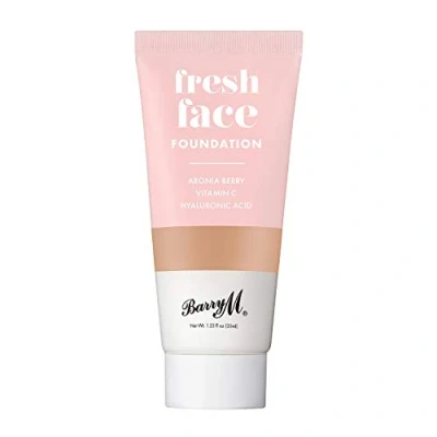Image of Barry M Cosmetics Fresh Face Lightweight Liquid Foundation Infused With Hyaluronic Acid And Vitamin C, Shade 10