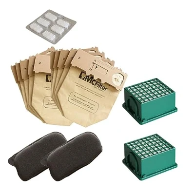 Image of Multiple Sets Of Replaceable Hepa Filters Carbon Compatible With VORWERK KOBOLD VK130 VK131 FP130 FP131 Vacuum Cleaner Spare Parts(F)