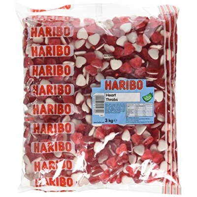 Image of Haribo Heart Throbs 3kg Bag