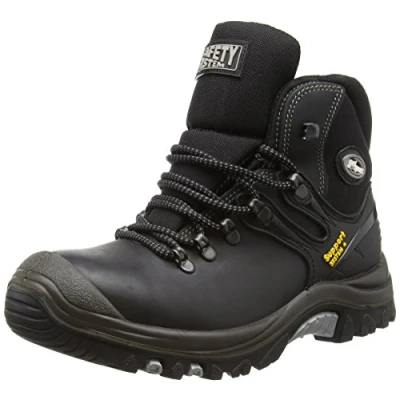 Image of Grisport Men&#039;s Workmate Safety Boots, Black (Black), 8 UK