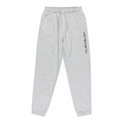Image of Quiksilver Elastic Waist Pants Graphic Jogger Kids Boy&#039;s Grey 8