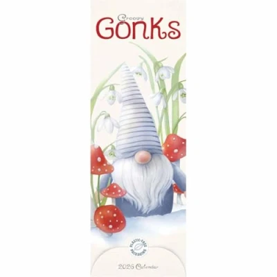 Image of Groovy Gonks Slim Calendar 2026