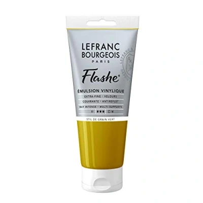 Image of Lefranc Bourgeois Acrylic Vinyl Emulsion, Stil De Grain Green, 1 stück (1er Pack)