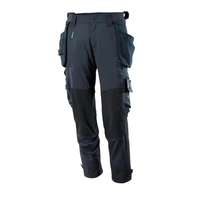 Image of &#039;Mascot Work Trousers Stretch â“ Advanced, Blue, 17031 311