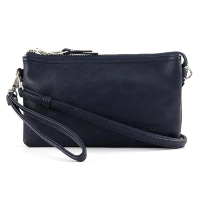 Image of Gabor Women&#039;s Emmy Shoulder Bag, 4.5 x 13.5 22.5 cm, Clutch, Evening blue, 22,5x4,5x13,5, clutch