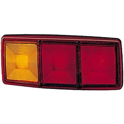 Image of 07510710 Combination Rearlight HELLA 2SD 003 167 011 Left red/yellow without bulbs