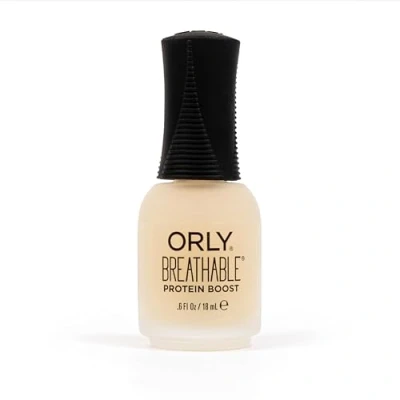 Image of ORLY Breathable Protein Boost Nail Strengthener, prevents splitting and peeling for stronger nails (18ml)
