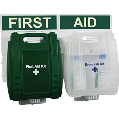 Image of Safety First Aid Group Eyewash &amp; Point for 1 10 Persons