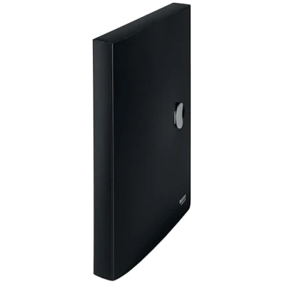Image of Leitz A4 Box File, 250 Sheet Capacity, 100% Recyclable, Opaque Plastic, Eco Friendly, Recycle Range, 46230095, Dark Blue