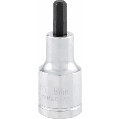 Image of Yamoto 6mm x 55mm Hex Bit Socket 1/2&quot; Square Drive