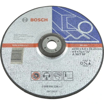 Image of Bosch 2608600228 Metal Grinding Disc with Depressed Centre