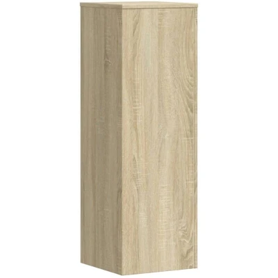 Image of vidaXL Plant Stand Sonoma Oak 33x33x100 cm Engineered Wood